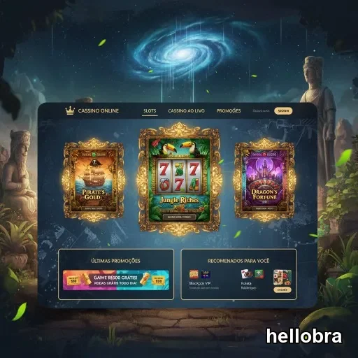 Ilustração de Explore o aplicativo cassino hellobra com acesso mobile