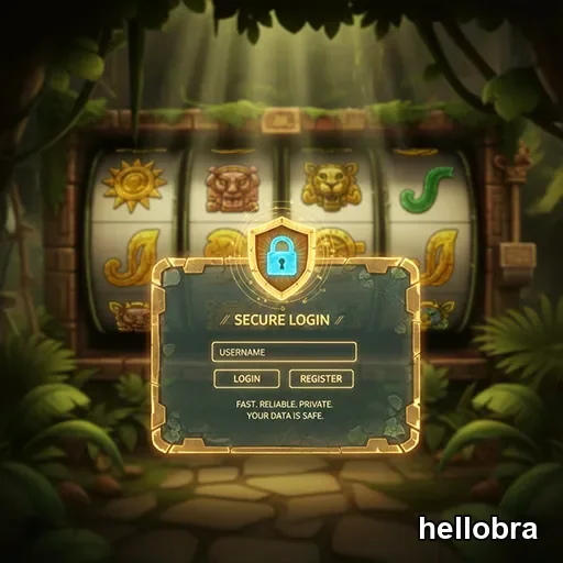 Ilustração de Acesse rapidamente o cassino online hellobra com servicos VIP